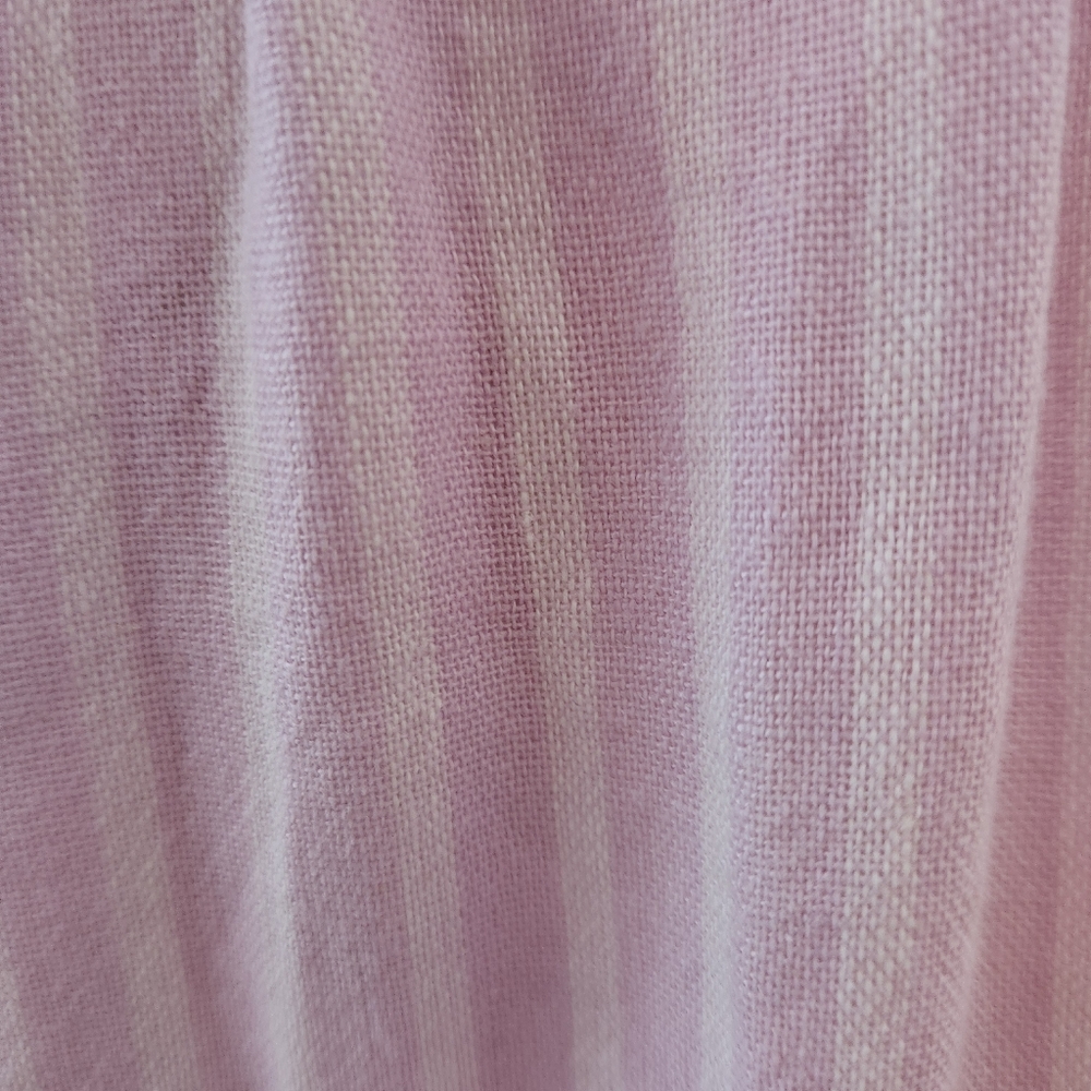 Sonoma Linen Blend Stripped Dress Size Medium - Picture 7 of 12